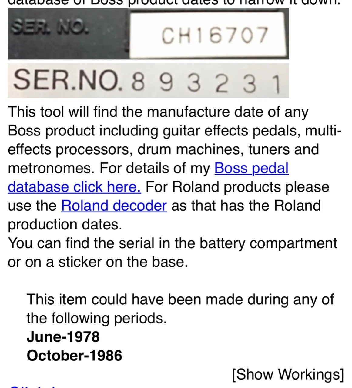 Pedal de Efeito Boss - Colecionador!