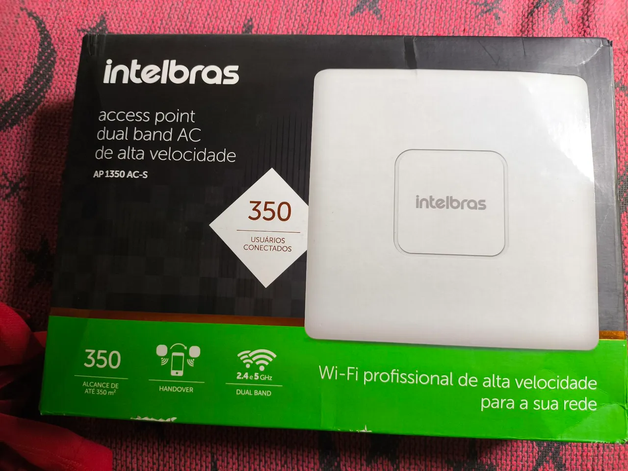 Access Point Intelbras Dual Band AC AP 1350 AC-S