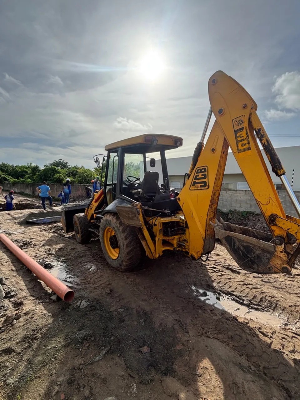 Retroescavadeira JCB 3C 2007