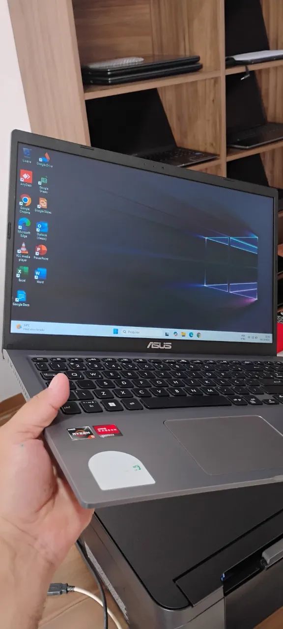 Notebook asus ryzen 5 c/ 8 de ram e video integrado - Foto 2