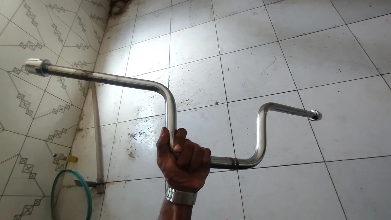 Guidão cargo com pezinho pcx
