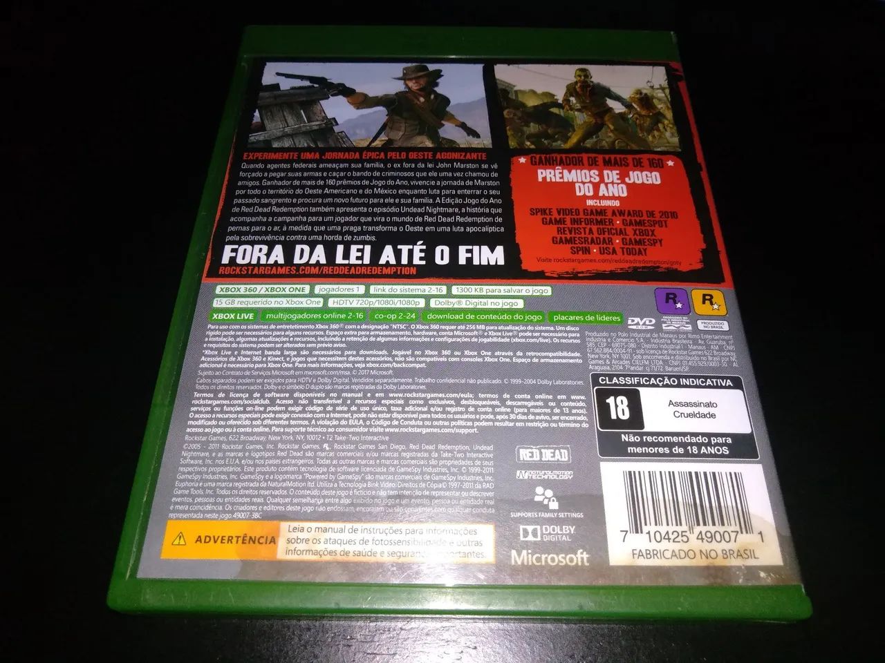 Red Dead Redemption GOTY - Xbox 360 /One + Mapa - Foto 4