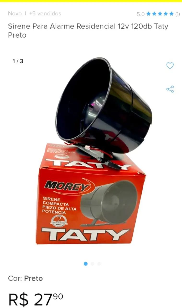 Sirene Alarme Taty Morey - Foto 4