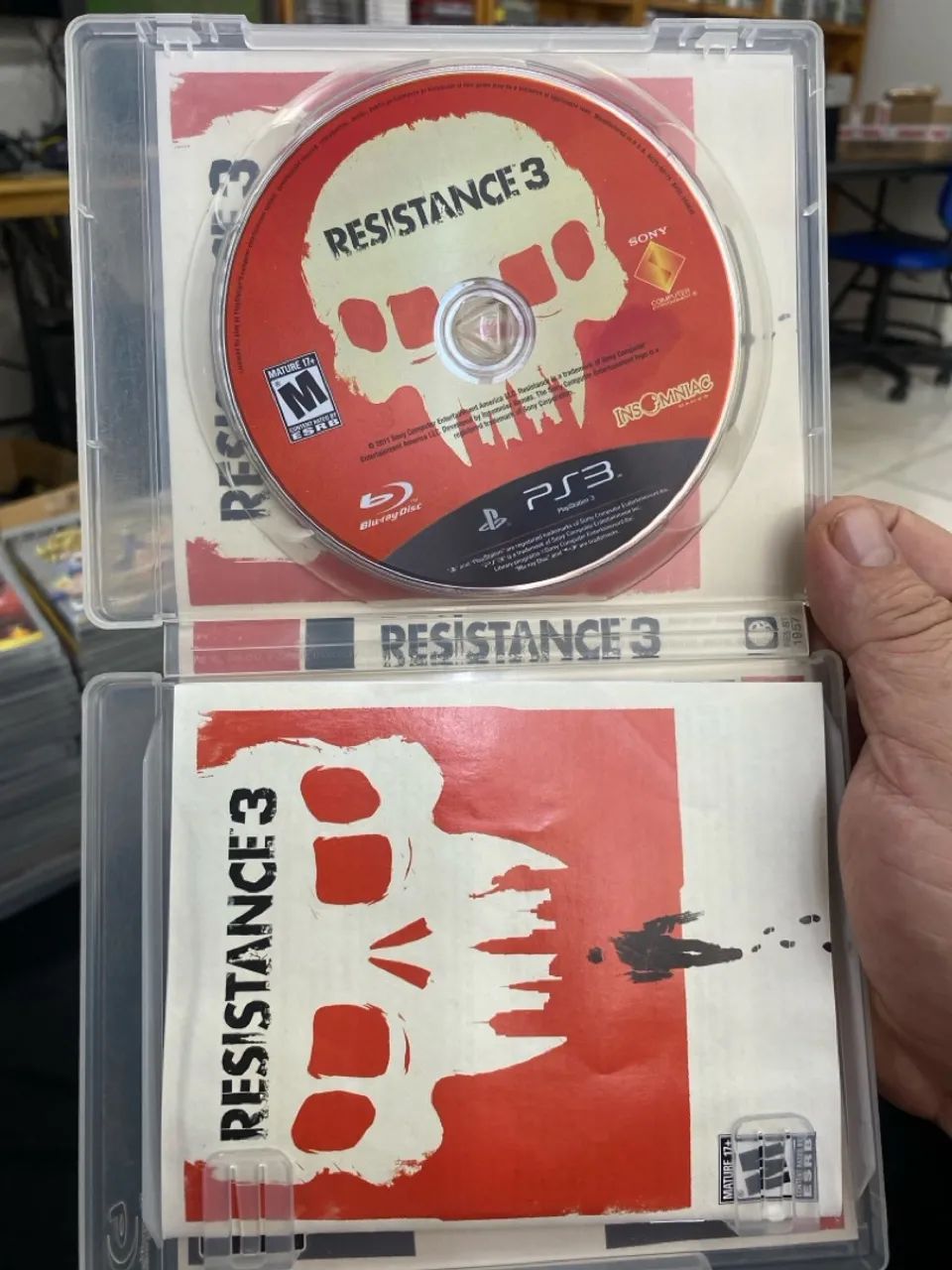 新品未開封　PS3  RESISTANCE  3点セット Resistance 3 - PS3 - Jogos de Vídeo Game - Atuba, Curitiba
