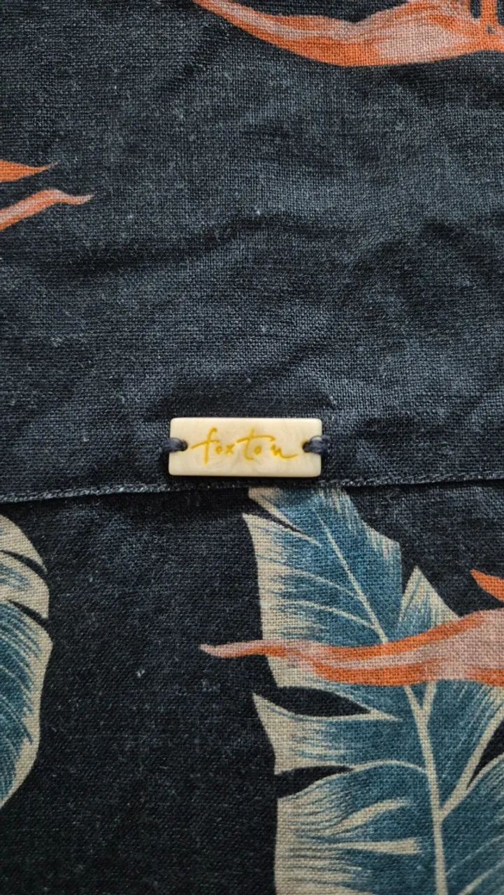 Camisa de Linho Foxton - M - Foto 4