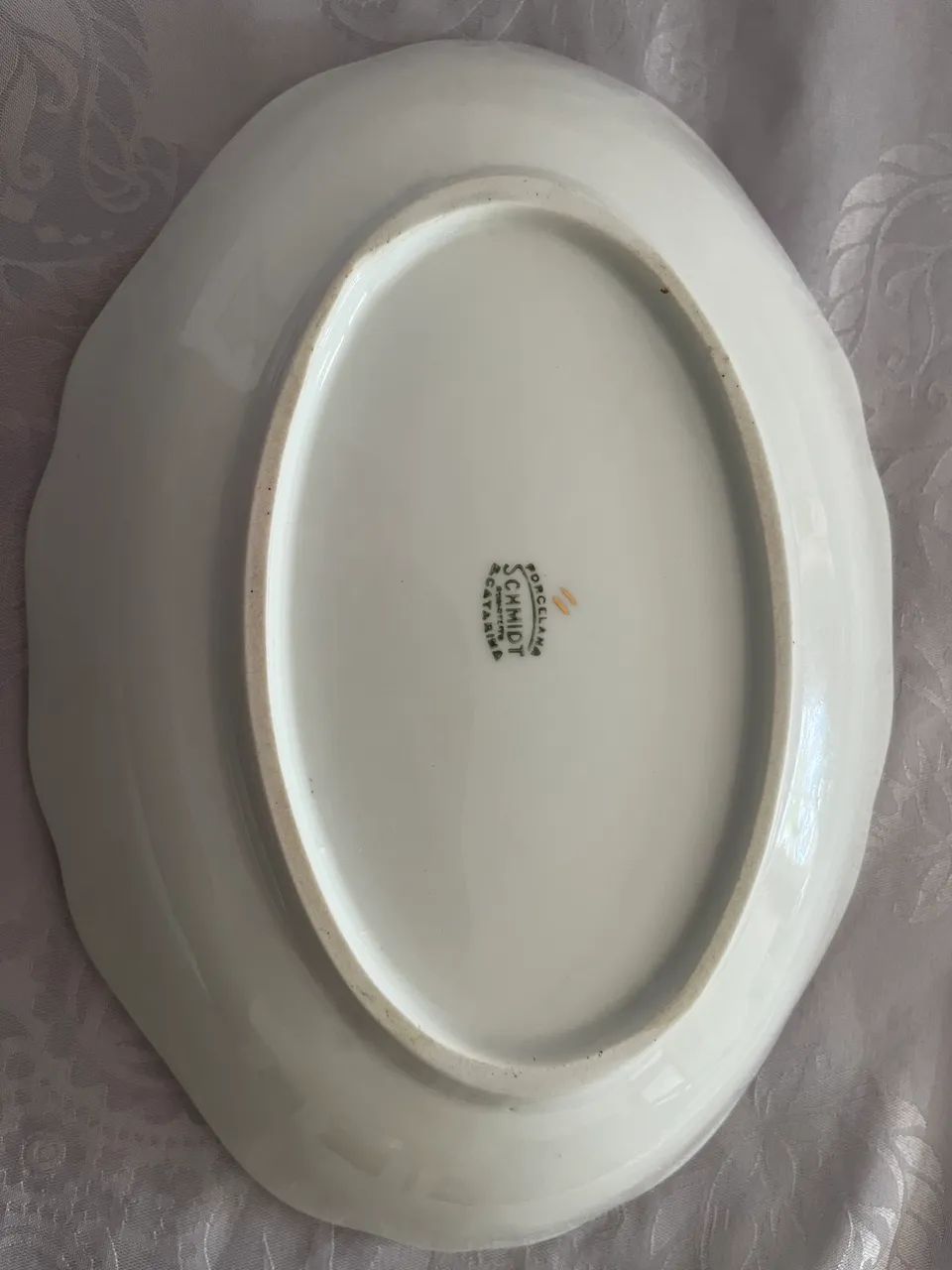 Travessa antiga de porcelana - Foto 4