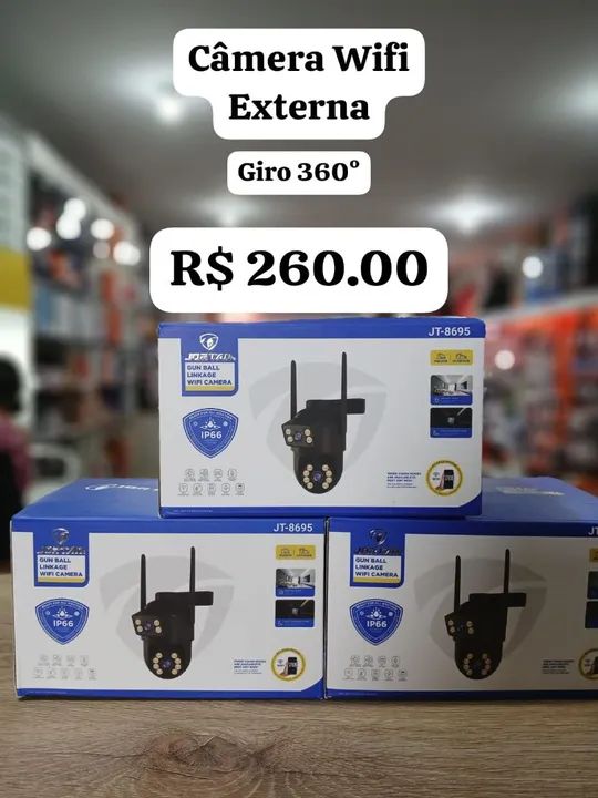 Câmera Wifi Externa - Segurança para seu Lar