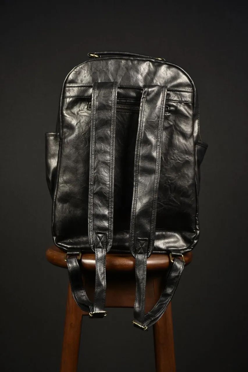 Mochila Masculina Preta - Foto 3