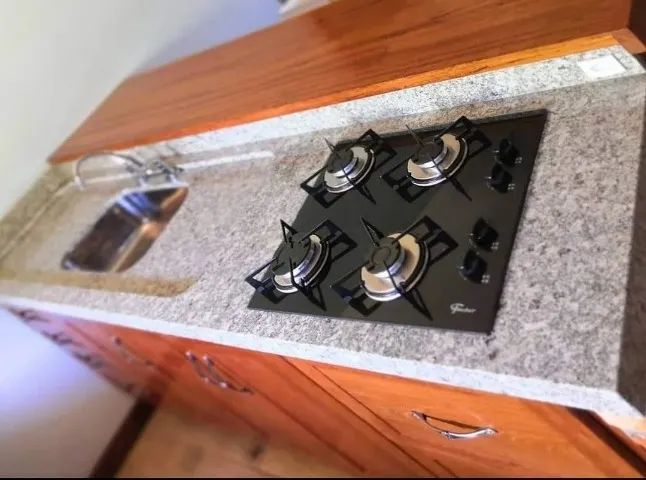 Balcão de Madeira Maciça para Cozinha - Foto 3