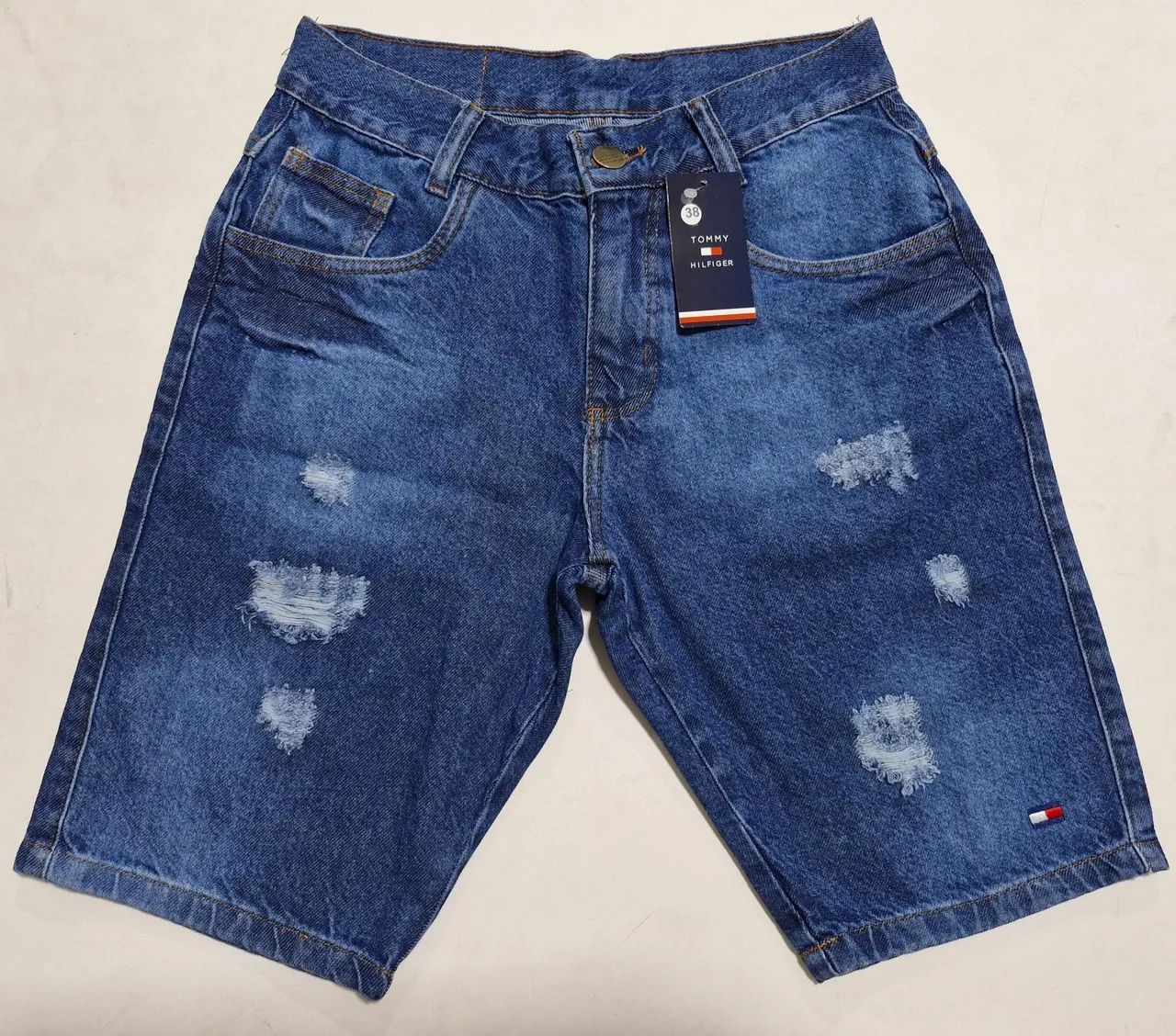 Short Jeans Diesel Masculino - Destruído - Foto 5