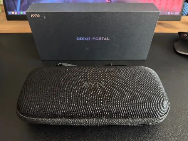 AYN Odin 2 Portal Max 16GB 1TB console portátil com acessórios