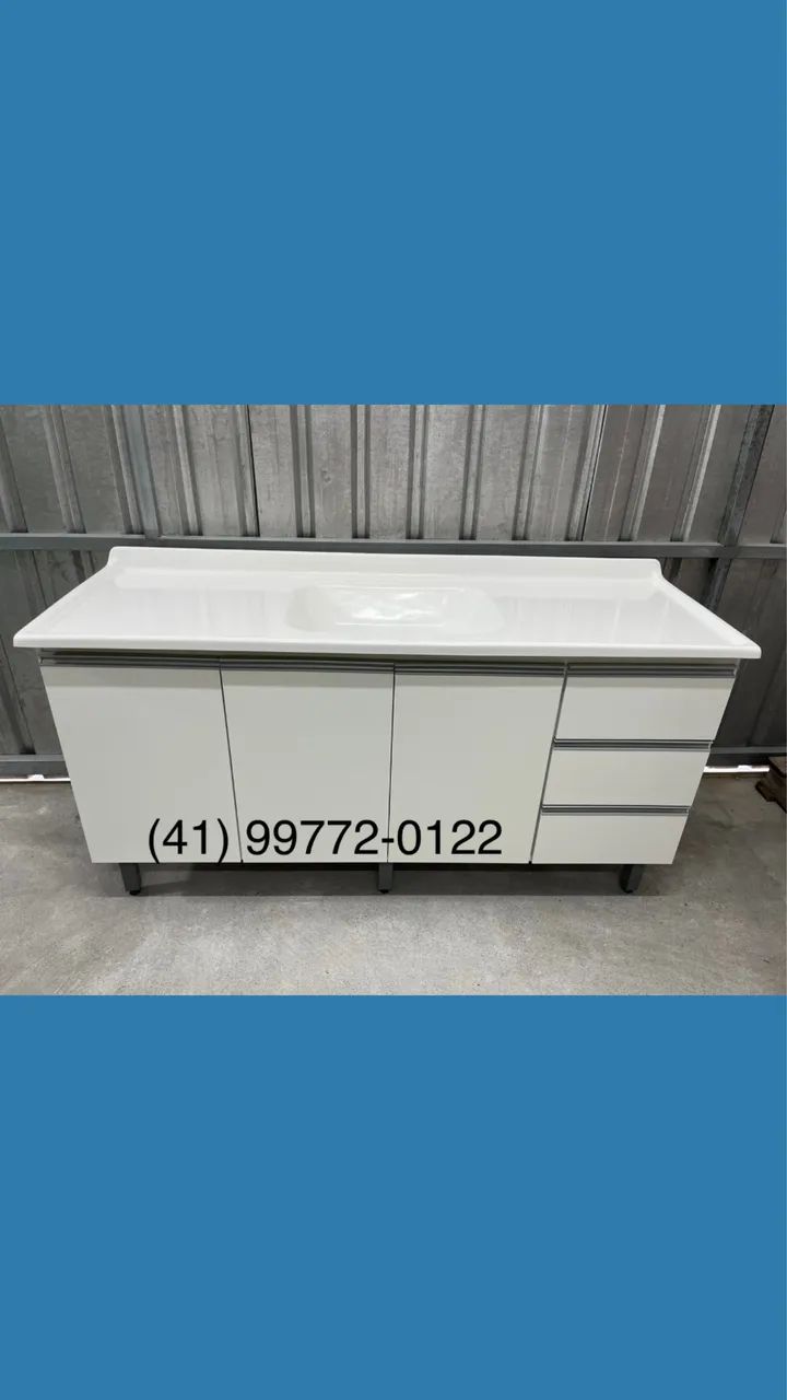 Armário para Cozinha - Pia 1.60 - Entrego 