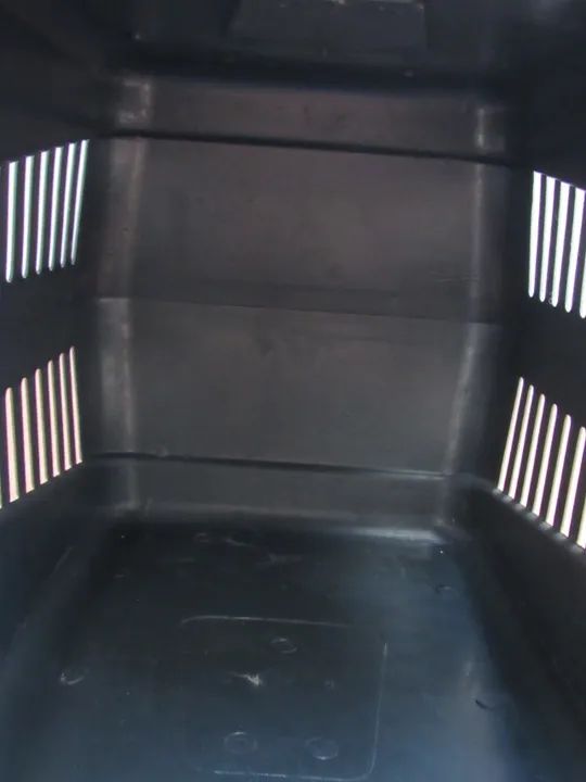 Caixa de transporte Nº05 - MECpet Azul e preto com 2 travas - Foto 6