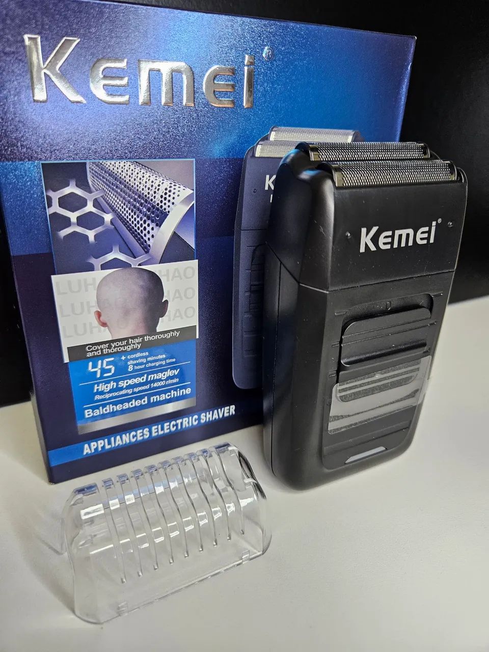 Shaver profissional kemei barbeador  - Foto 2
