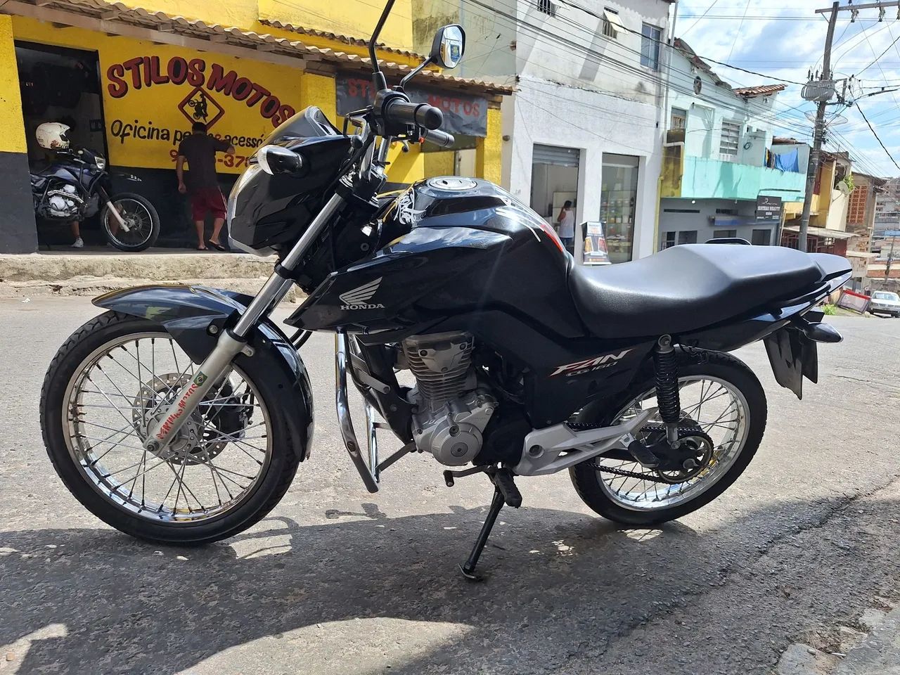 Vendo Honda cg 160 start 2023 - Foto 7