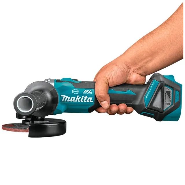 Esmerilhadeira 125mm a Bateria 18v DGA513Z Makita - Foto 3