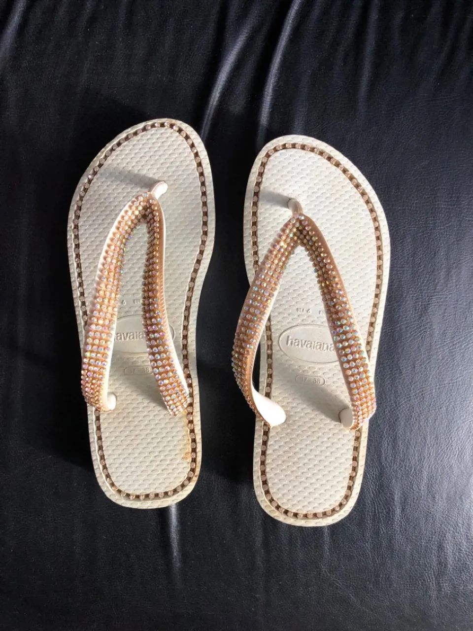 Chinelo Havaianas customizadas  - Foto 2