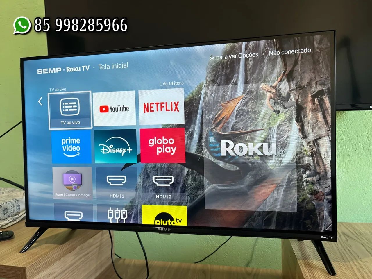 Smart TV Semp TCL 32 nova 