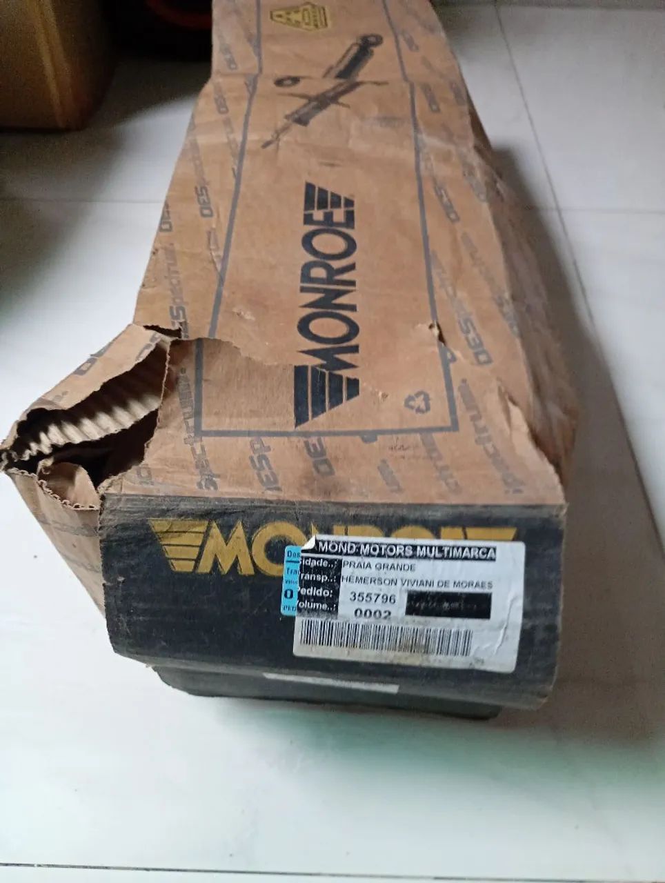 Amortecedor lado direito uma peça Onix novo - Foto 2