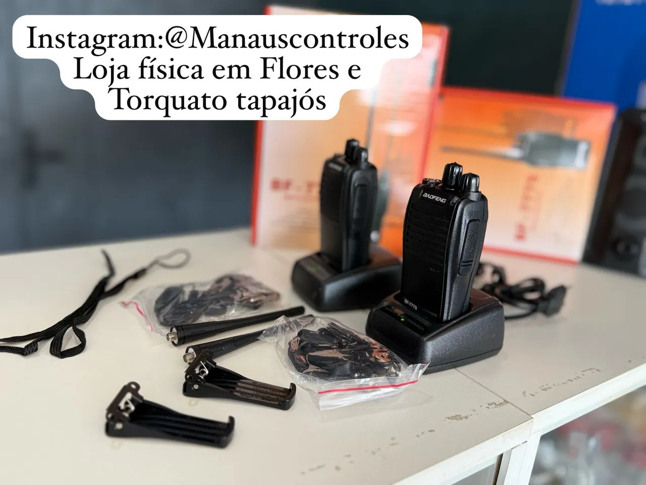 Rádio comunicador baofeng completo ( Menor preço da Cidade )