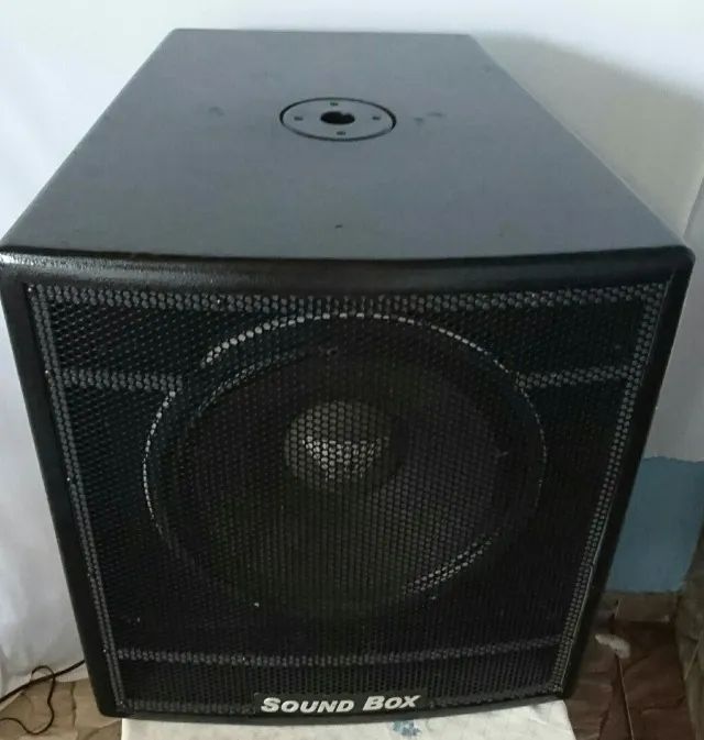 Subwoofer Ativo 15 800W Rms SOUND BOX SUB 815 - Foto 4