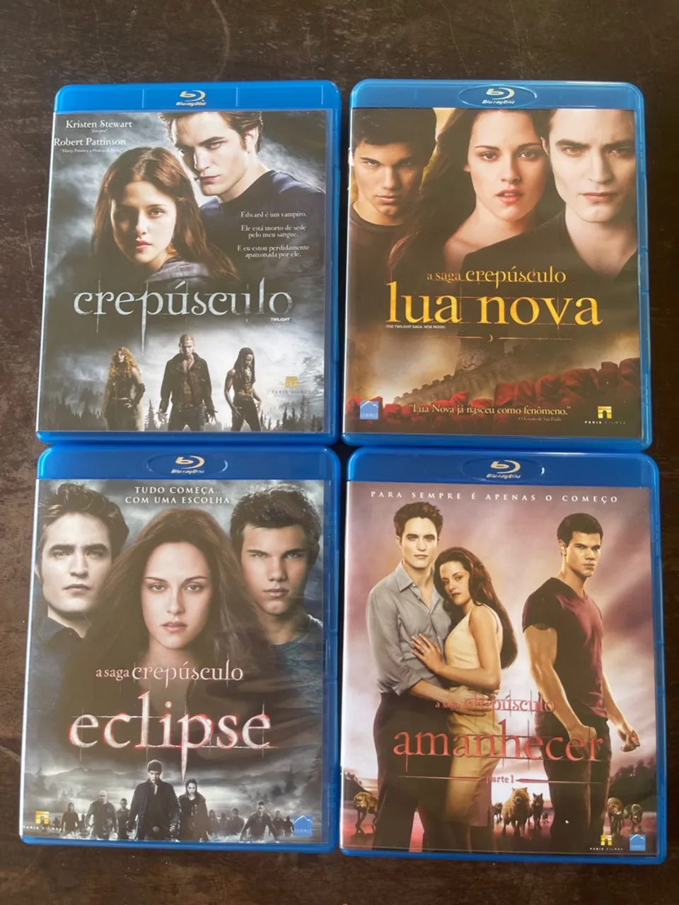 Coleção Crepúsculo - Blu-ray