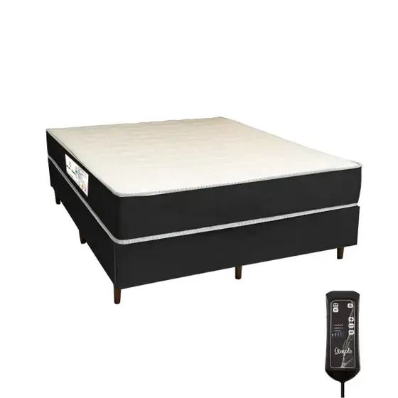 Cama Box  Magnético Massageador Casal ACOPLADO - Foto 2