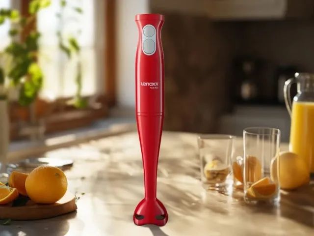 Mixer Lenoxx Facile Red PMX409, 200W, 2 Vel, Vermelho - 110V (NOVO) - Foto 5