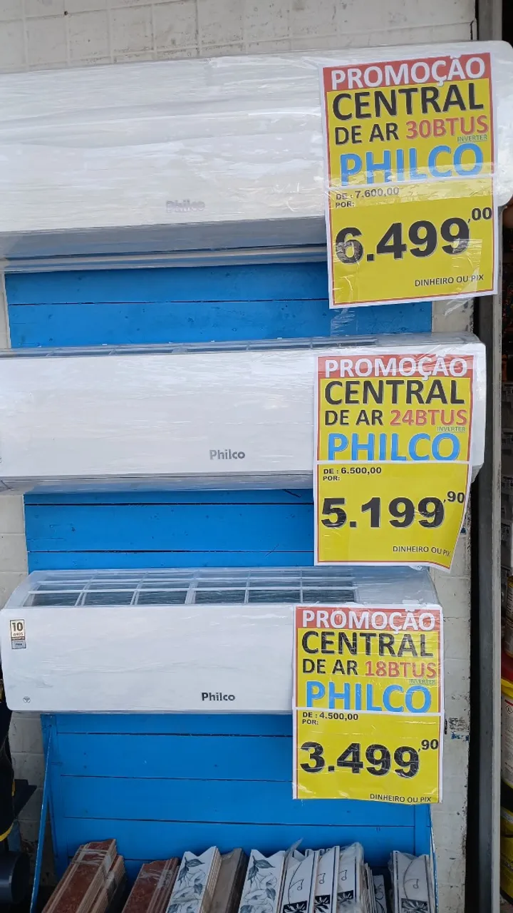 CENTRAL DE AR ( 12 BTUS ) PHILCO