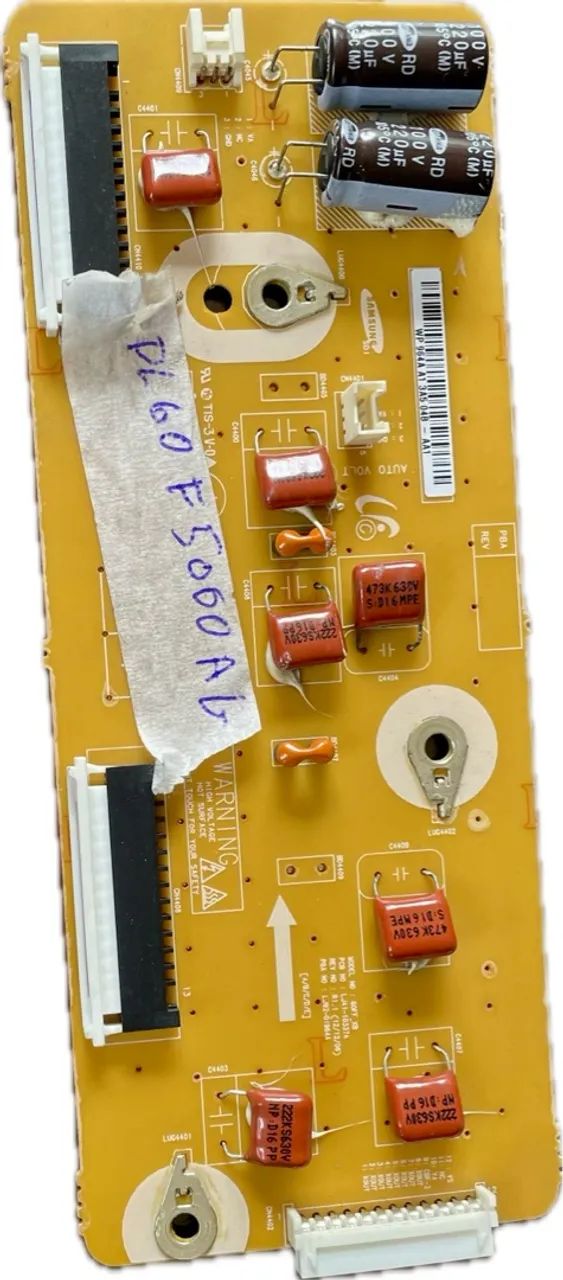 Placa Zsus Pl60f5000ag Lj41-10337a Pl60f5000 Lj92-1964a