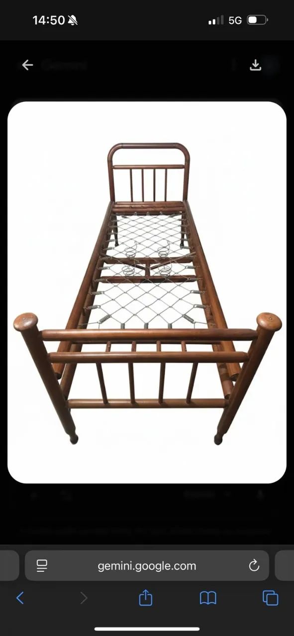 Cama Solteiro Antiquidade 