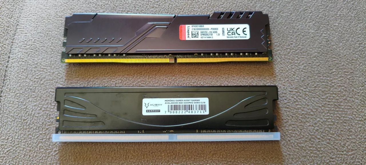 16GB Kingston and Husky DDR4 RAM64317904516226123