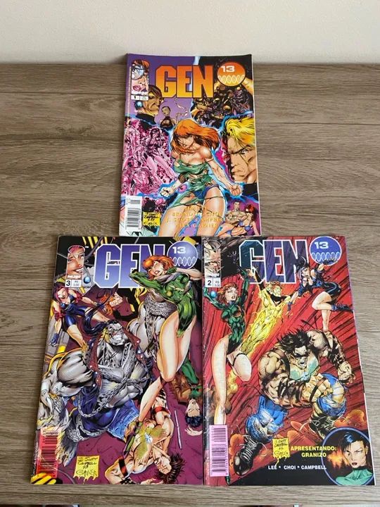HQs Gen 13 - Edições 1 a 15 - Foto 2