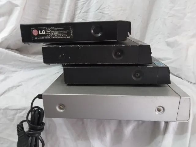 QUATRO APARELHOS DE DVD LG E PHILCO - Foto 2