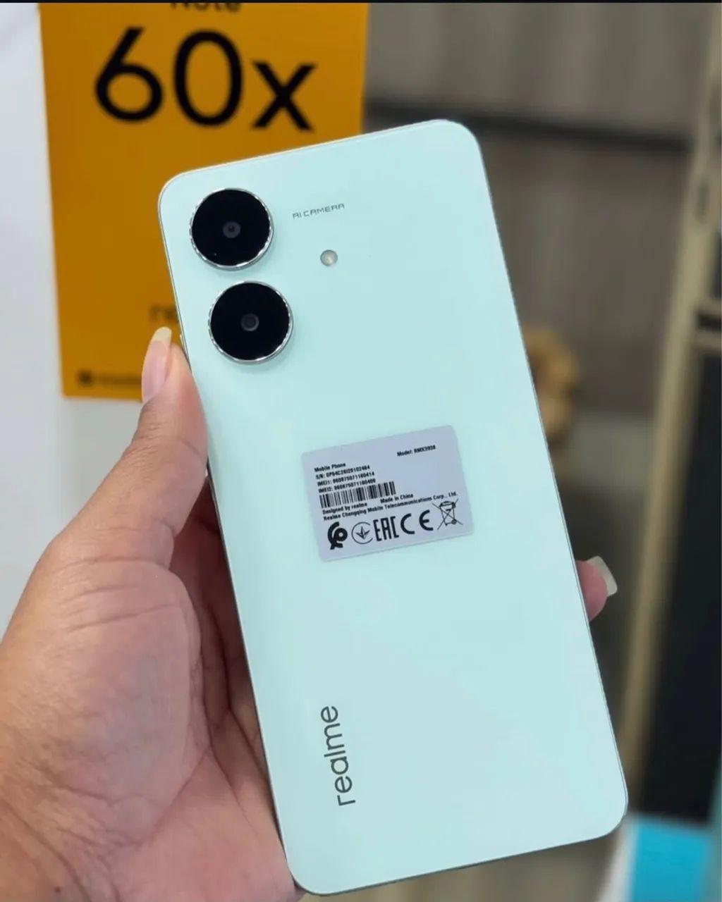 Note 60x Camera Realme note 60x - Design elegante e câmera de alta resolução ...