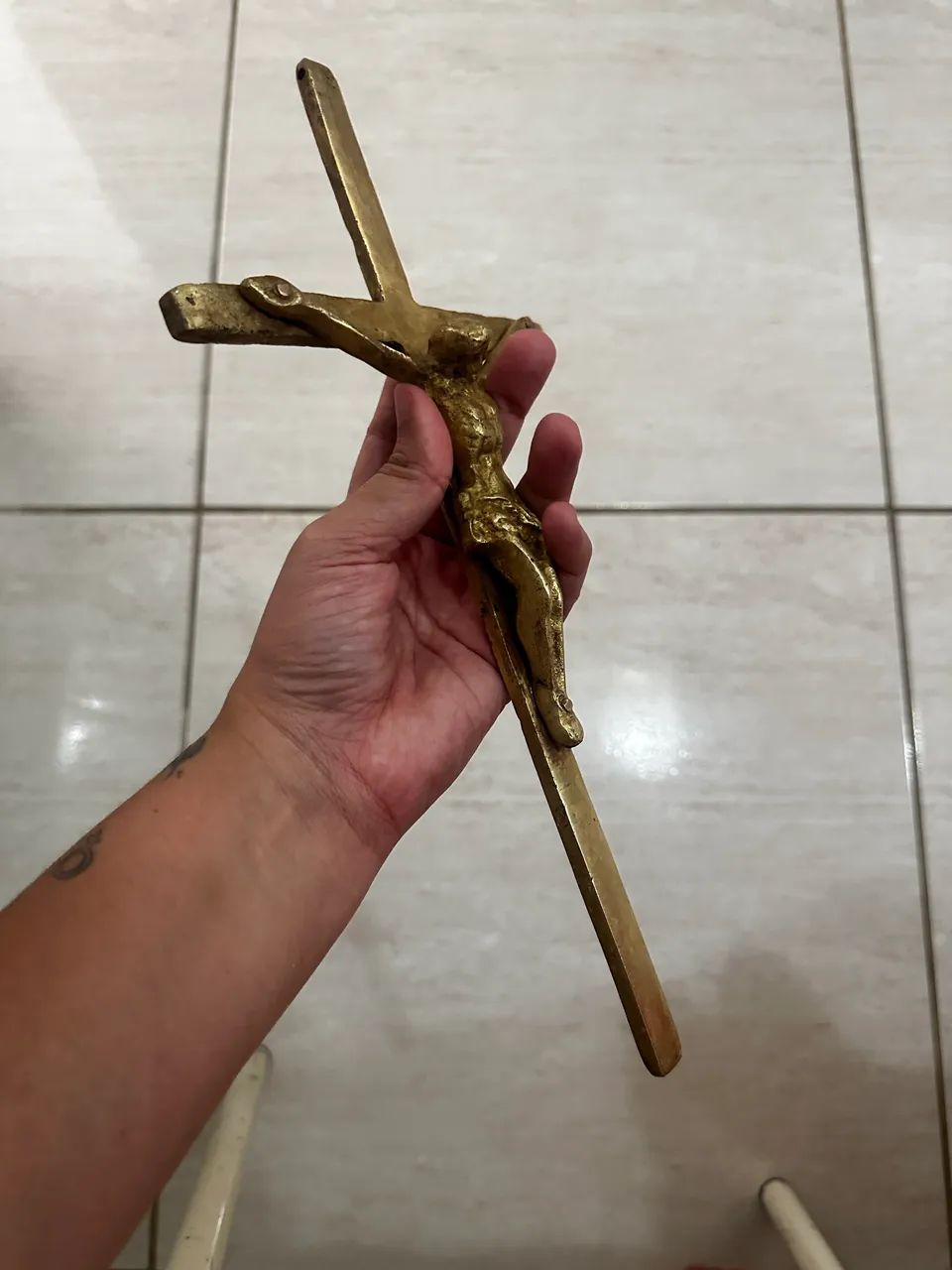 Crucifixo de Bronze  - Foto 3
