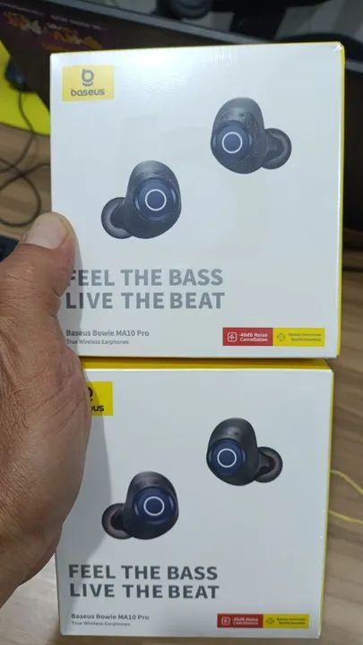 Fones de ouvido Baseus Bowie MA10 PRO Cancelamento de Ruído - Foto 4