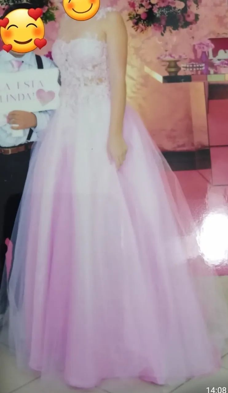 Vestido de 15 anos  Rose