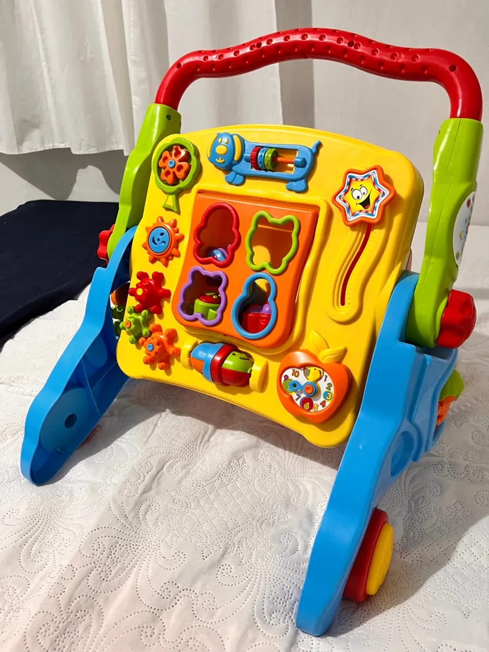 Combo Infantil - Carrinho Motoca + Andador Didático Multifunções