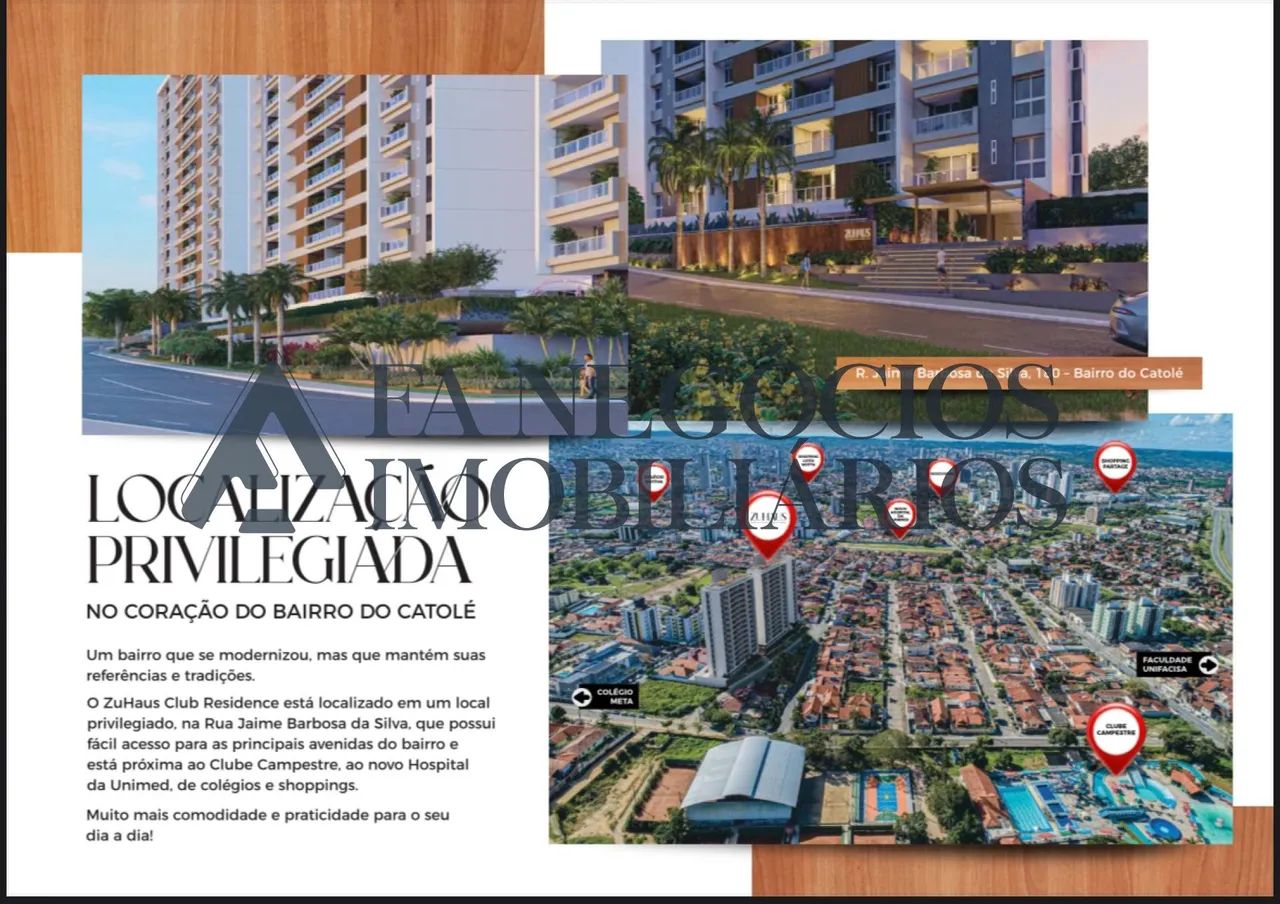 Vendo apartamento no Catolé no Zuhaus - Foto 2