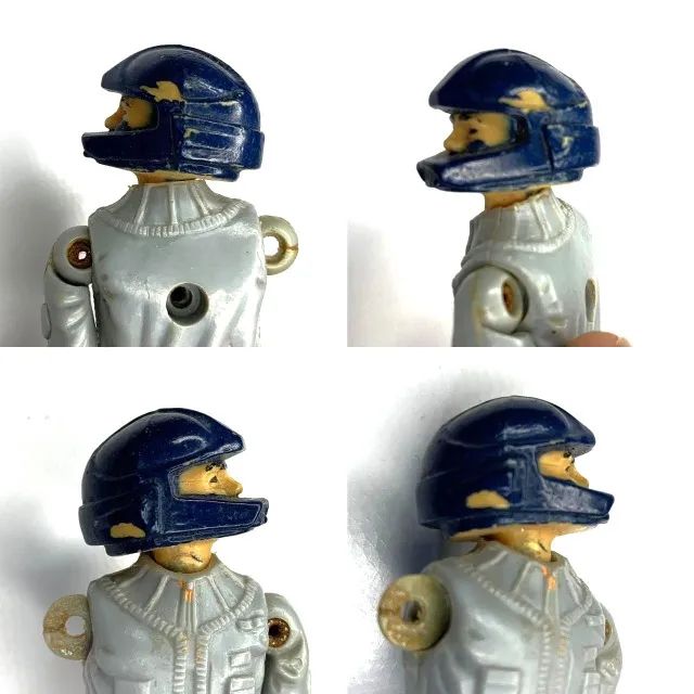 Boneco Glasslite Hawk Aguia de Aço Anos 80 Figura tipo Comandos em Ação Gi Joe - Foto 3