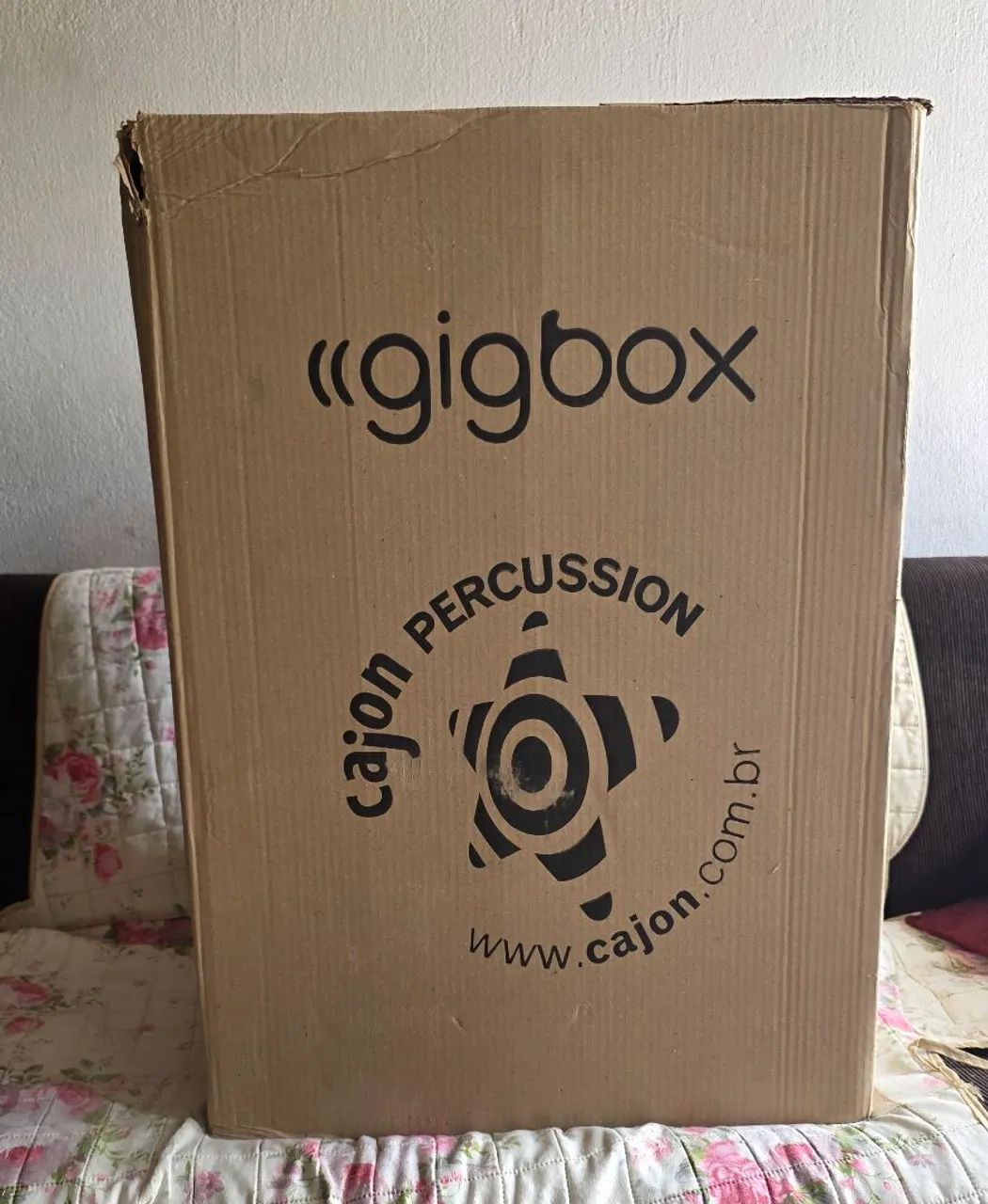 Cajon Percussão Gigbox - Instrumentos musicais - Cristo Redentor