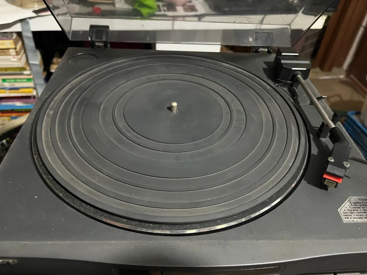 Toca disco antigo PS LX49 br
