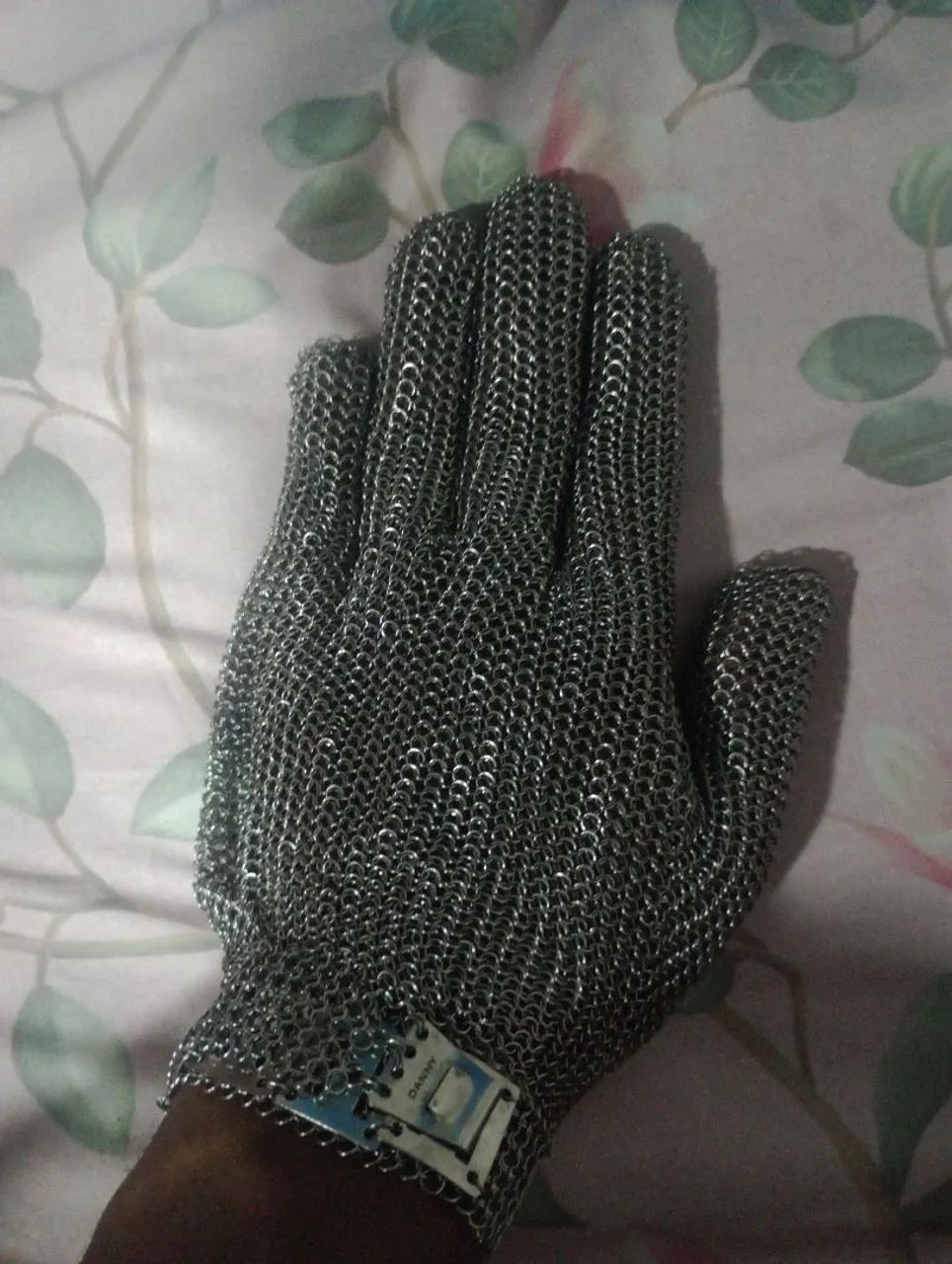 Luva inox de segurança, açougueiro! - Foto 2