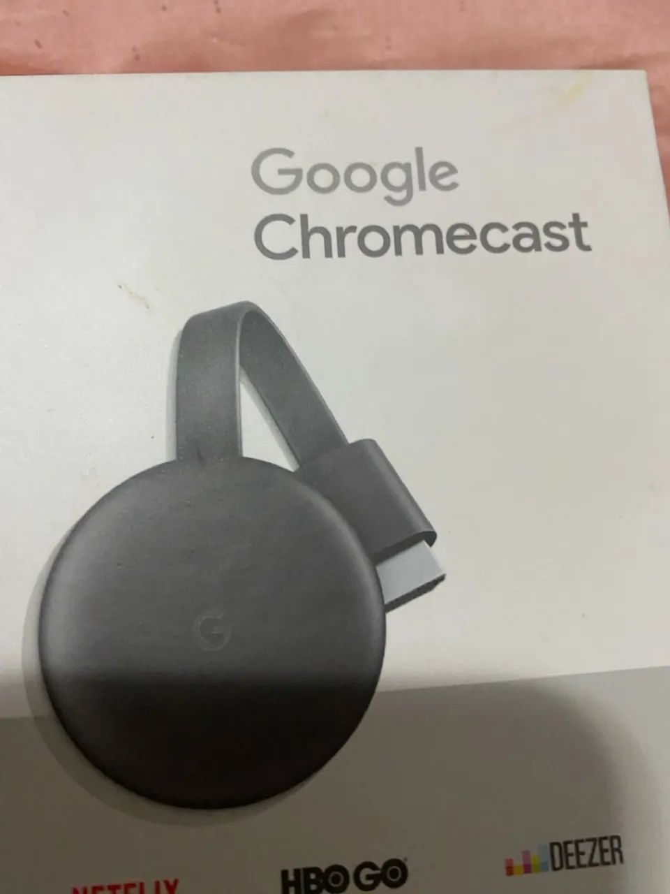 Google Chromecast 3 Geração moo Full HD - Carvão - Foto 4