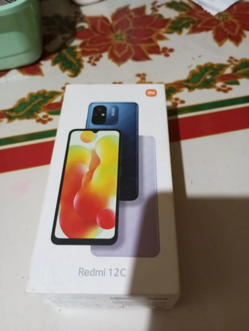 Celular azul 