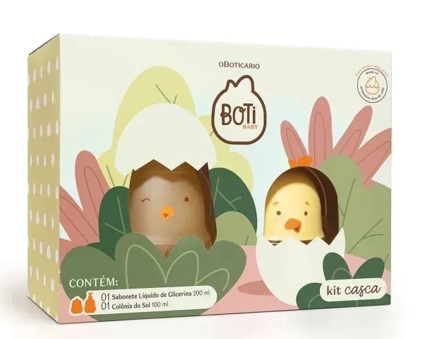 Kit Boti Baby Casca Sabonete Líquido 200ml + Colônia 100ml - O Boticário - Foto 2