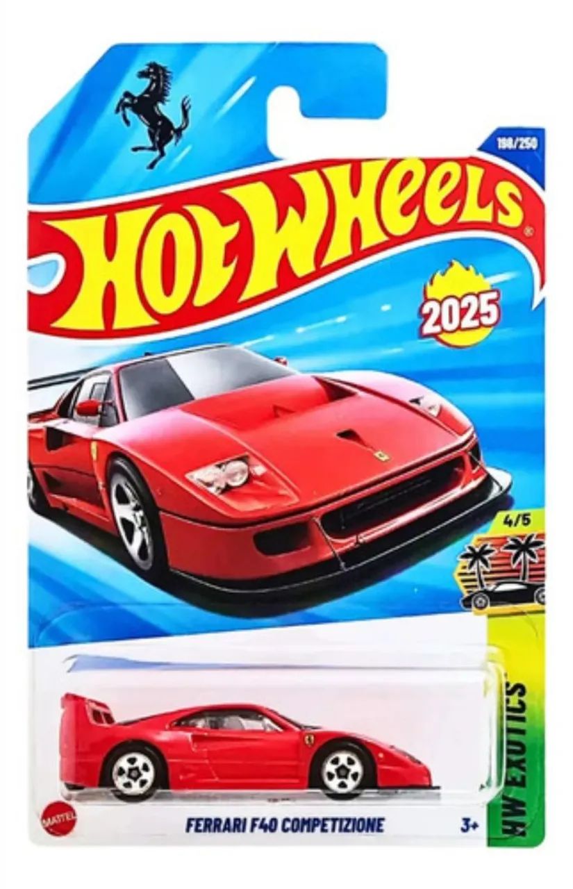 Hot Wheels Ferrari F40 e 365 GTB competizione KIT C/2 no total