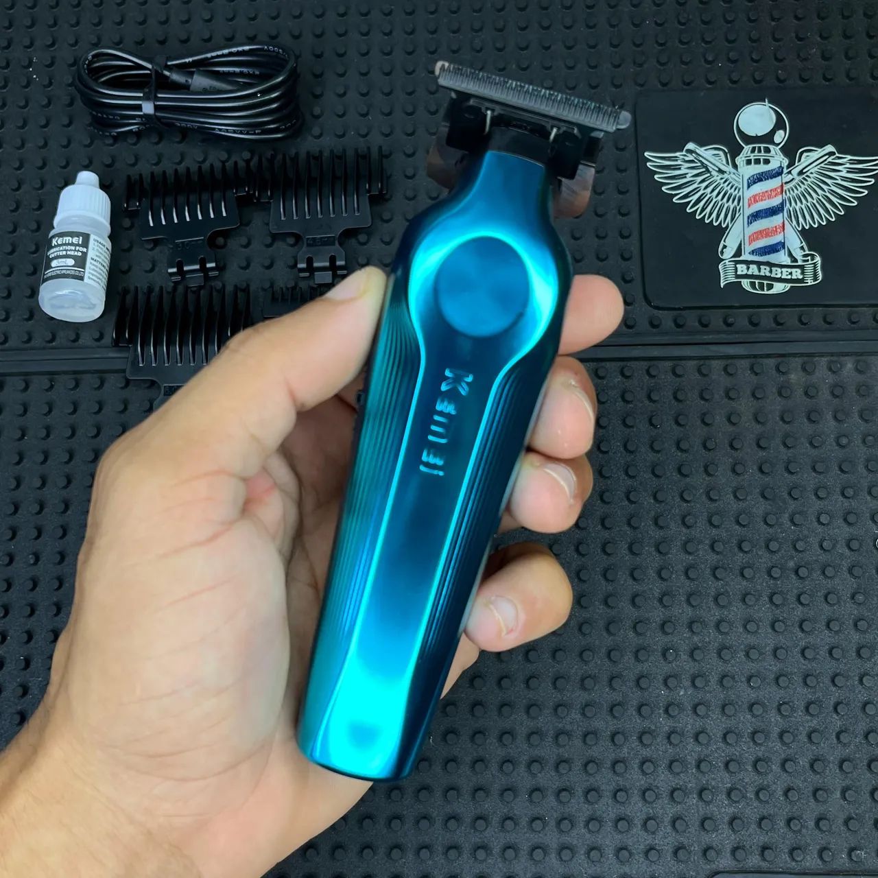 Máquina Profissional de Acabamento Kemei - Foto 5