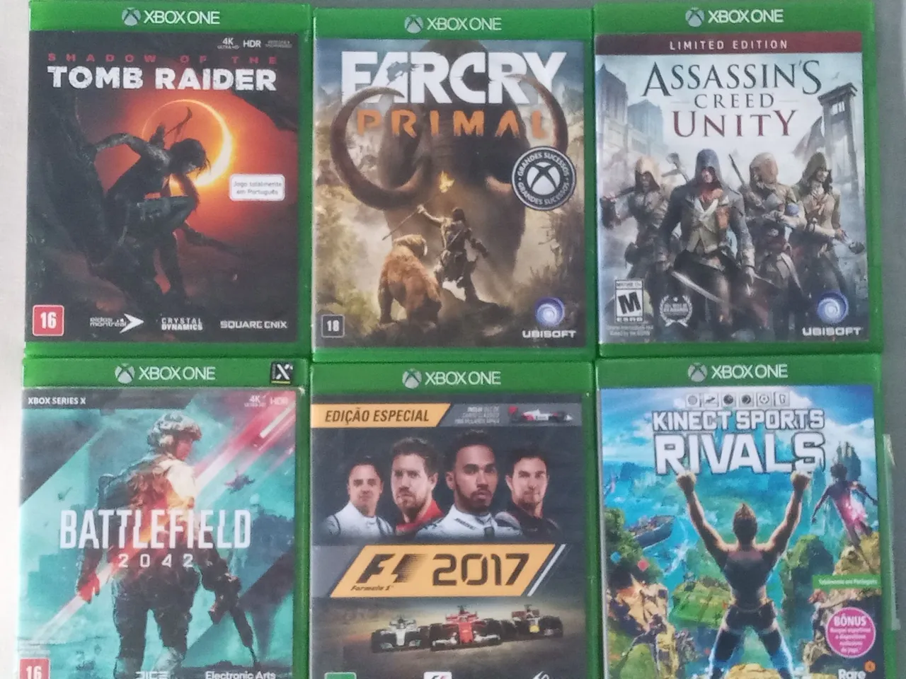 Jogos xbox one / séries x / s semi-novos
